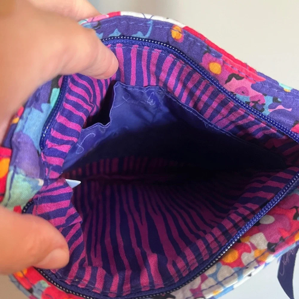 Vera Bradley Colorful Floral Crossbody Bag - Picture 7 of 12